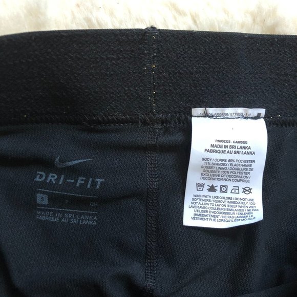 Nike pro warm gold metallic full length leggings size small - Picture 8 of 12